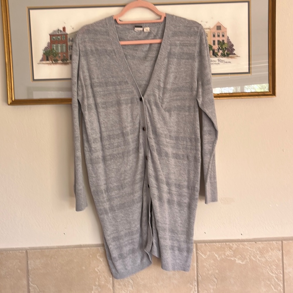 Women’s XL Roxy extra long cardigan lightweight knit